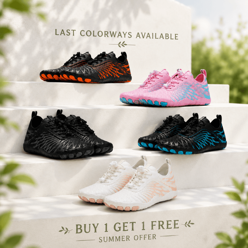 Jenavenue® Copper Pro – Everyday Barefoot Sneakers