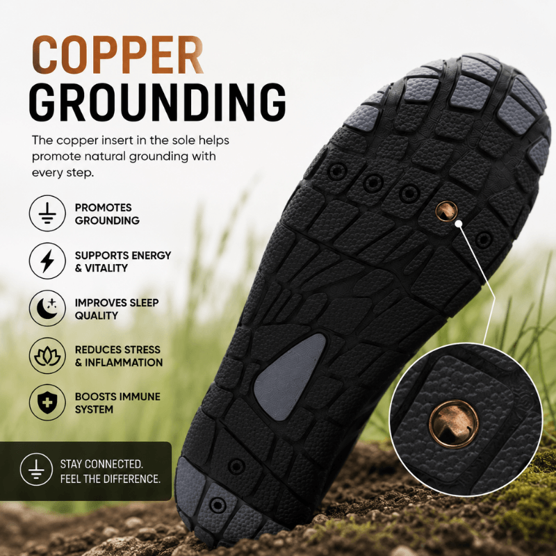 Jenavenue® Copper Pro – Everyday Barefoot Sneakers