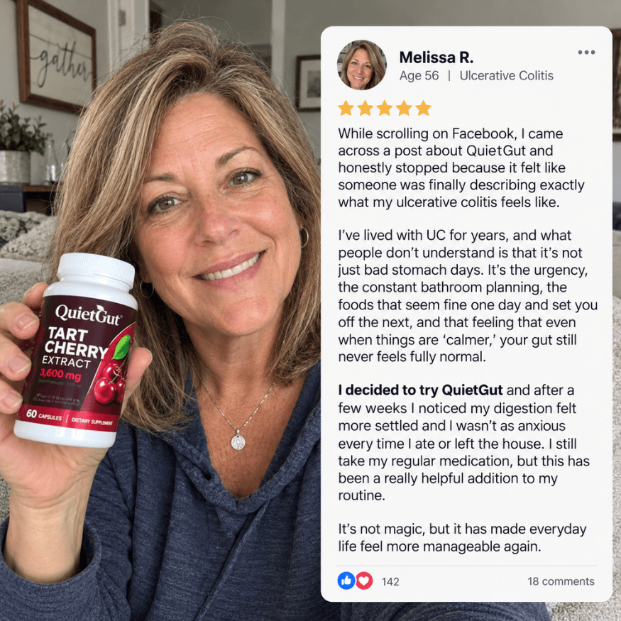QuietGut® – Tart Cherry Whole-Gut Support Formula