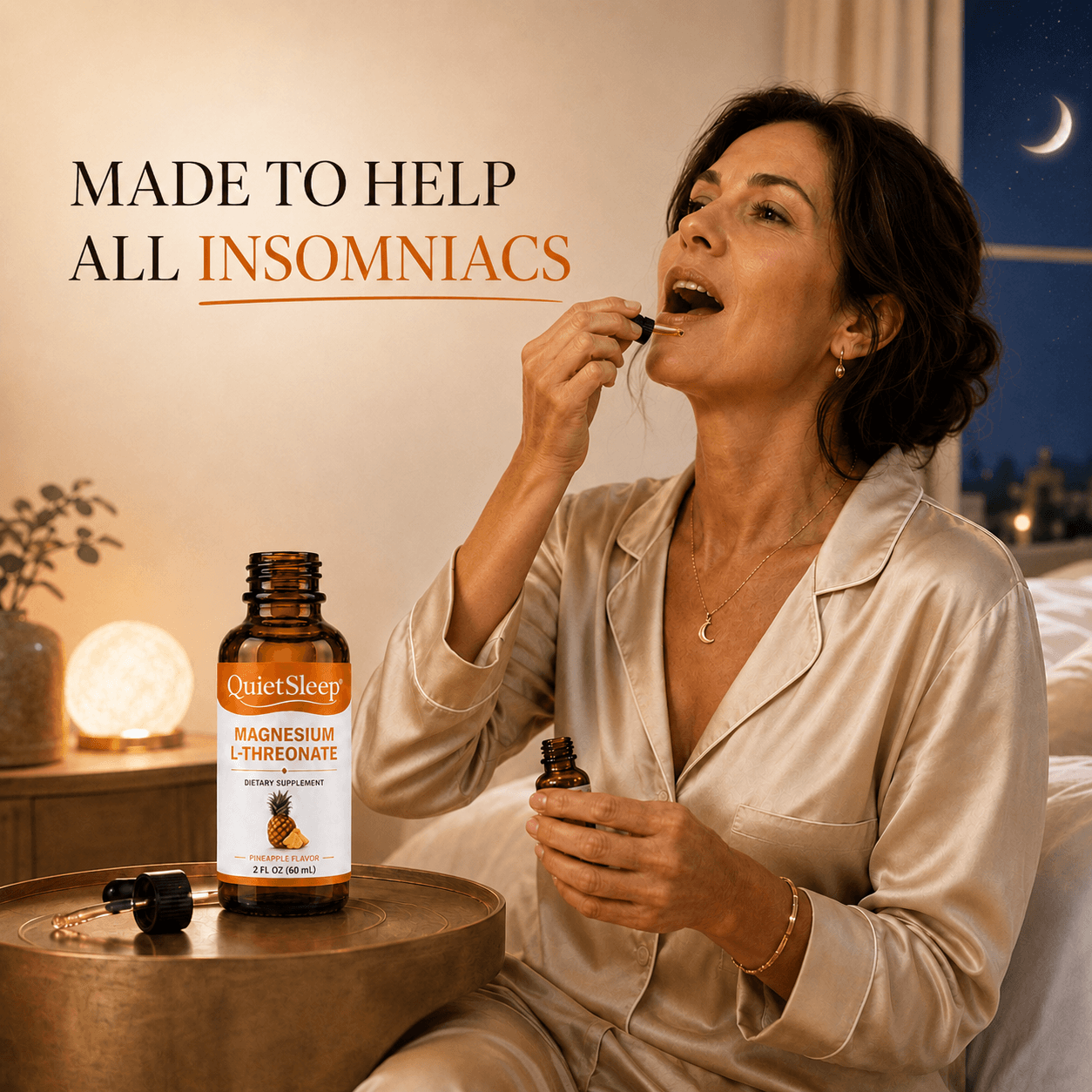 QuietSleep® Magnesium L-Threonate Drops